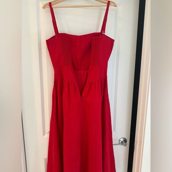 NWOT Reformation Katarin Linen Dress - Picture 13 of 16